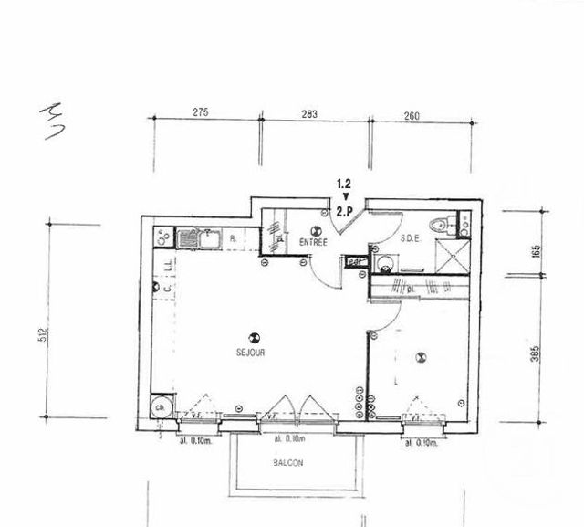 Appartement F2 &agrave; vendre - 2 pi&egrave;ces - 43,75 m2 - Gometz La Ville - 91 - ILE-DE-FRANCE