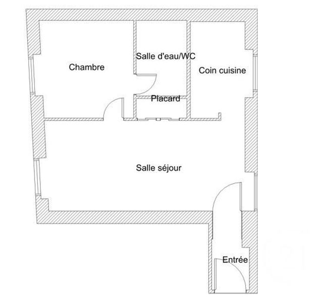 Appartement F2 &agrave; vendre - 2 pi&egrave;ces - 41,13 m2 - Limours - 91 - ILE-DE-FRANCE