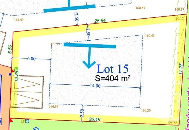 Terrain &agrave; vendre - 403 m2 - Pecqueuse - 91 - ILE-DE-FRANCE